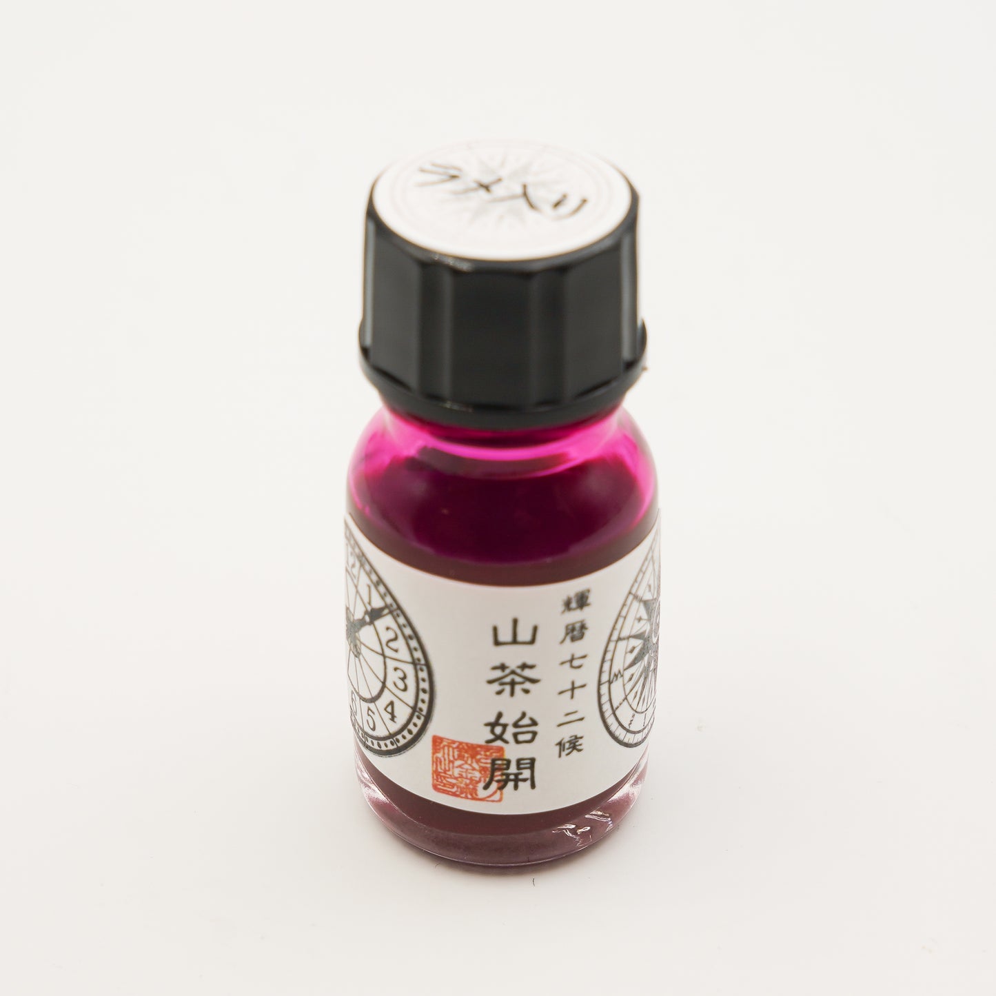 【ラメ入り】輝暦七十二候「山茶始開~つばきはじめてひらく~」