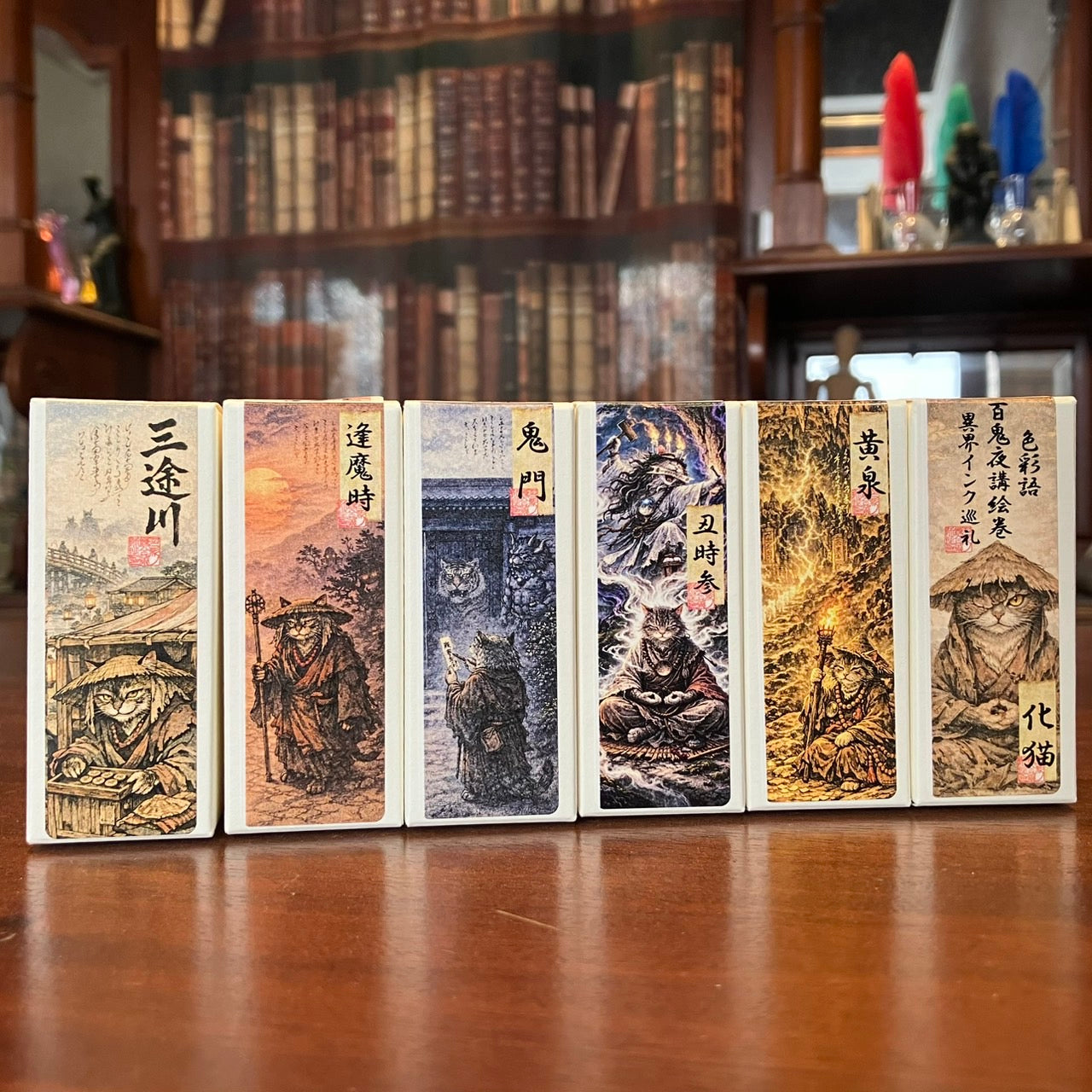 【限定パッケージ】色彩語・百鬼夜講 特選6色 異装仕立て